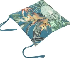 Galette de chaise en coton Silencio