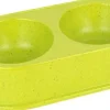 Gamelle double en bambou 26.5 cm