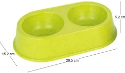 Gamelle double en bambou 26.5 cm