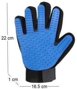 Gant magique anti-poils animaux (Bleu)