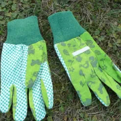 Gants de jardinage pour enfant en coton et polyester