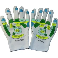 Gants hydratants Réflexologie & Spa (La paire)