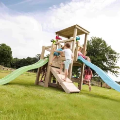 Glissière de toboggan avec vague en PEHD Tweeb 175 cm (Vert lemon)