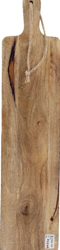 Grande planche apéro en manguier 70 x 16 cm