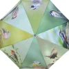 Grand parapluie bois et métal toile polyester (Oiseaux)