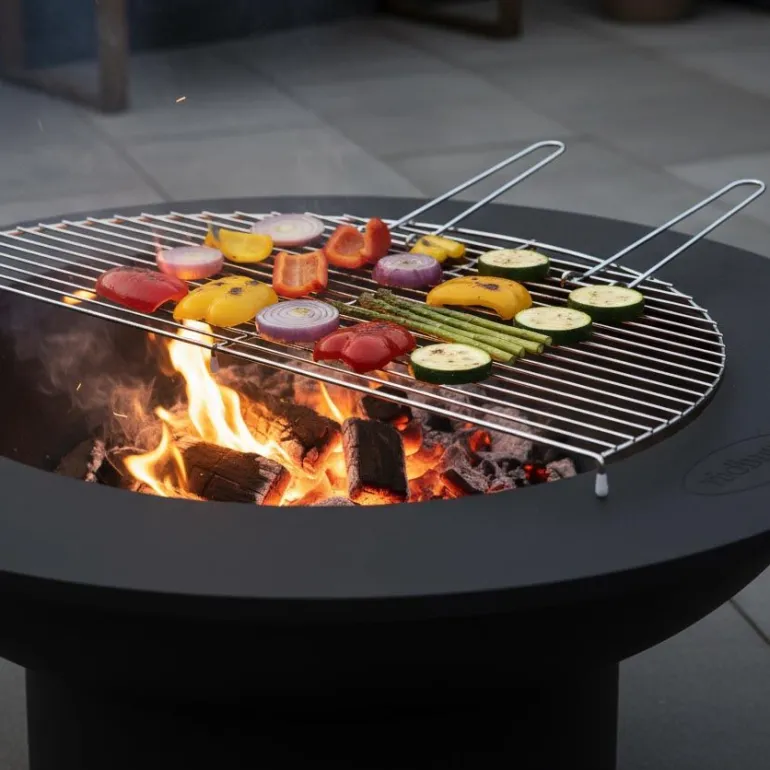 Grille pour brasero Flame (Semi-circulaire 70 cm)