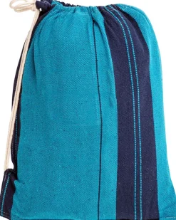 Hamac artisanal en coton Santana (Bleu)