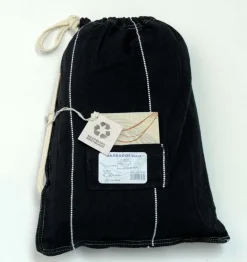 Hamac double en coton Barbados (Noir)