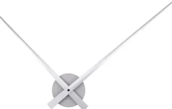 Horloge aiguilles Big Time 76cm (Argent)
