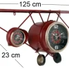 Horloge calandre d'avion étagère intégrée