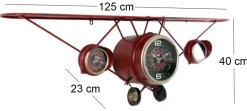 Horloge calandre d'avion étagère intégrée