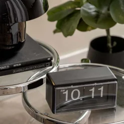 Horloge Clock Retro Boxed Flip (Noir)
