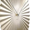 Horloge design en métal Sensu (Doré)