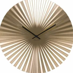 Horloge design en métal Sensu (Doré)