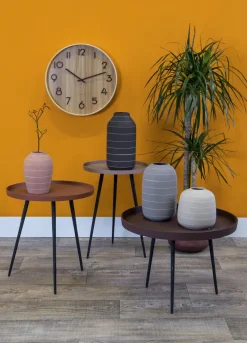 Horloge en bois Pure 40 cm (Naturel)