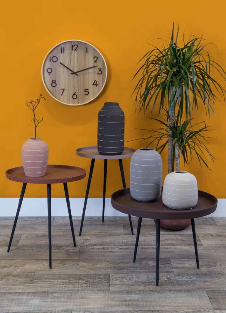 Horloge en bois Pure 40 cm (Naturel)