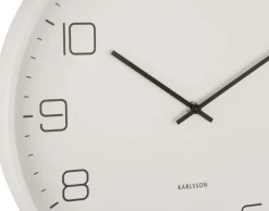 Horloge en métal Lofty 40 cm (Gris)