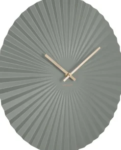 Horloge en métal Sensu XL (Vert)