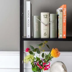 Horloge 3 livres Book (Vert)