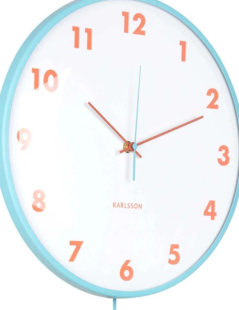 Horloge murale Cheeky Dome Pendulum (Bleu)