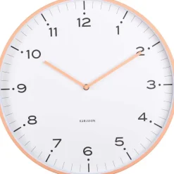Horloge murale 40 cm Circus Rings (Orange)