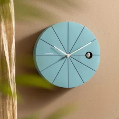 Horloge murale coucou en ABS Destacado (Bleu)