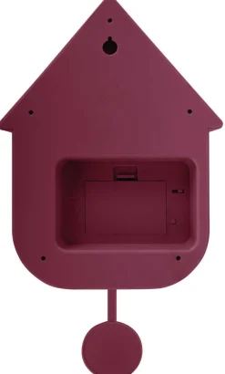 Horloge murale en ABS Modern Cuckoo Oro (Mauve)