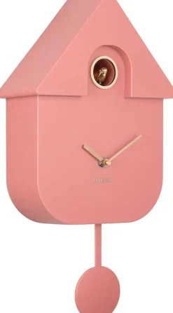 Horloge murale en ABS Modern Cuckoo Oro (Rose)