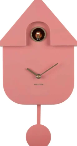 Horloge murale en ABS Modern Cuckoo Oro (Rose)