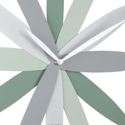 Horloge murale en métal Bloom (Vert)