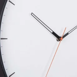 Horloge murale en métal Calm (Noir)