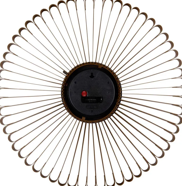 Horloge murale en métal Cascara (Marron)