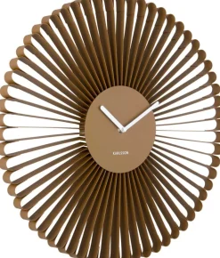Horloge murale en métal Cascara (Marron)