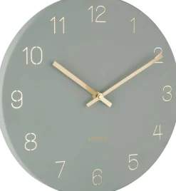 Horloge murale en métal Charm