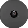 Horloge murale en métal Dual Disc (Gris foncé)