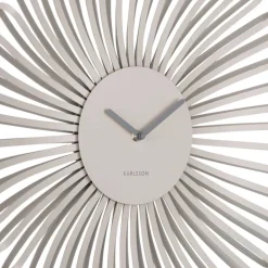 Horloge murale en métal Polo (Gris)
