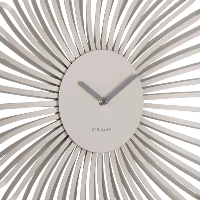 Horloge murale en métal Polo (Gris)