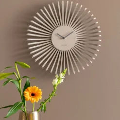 Horloge murale en métal Polo (Gris)