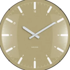 Horloge murale en polypropylène Realista Dome (Vert)