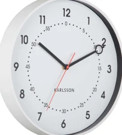 Horloge murale en résine Fresco (Blanc)