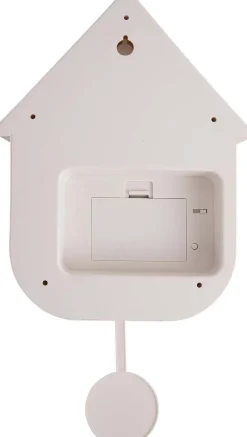 Horloge murale moderne Cuckoo (Blanc)