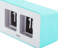 Horloge murale ou à poser Funky Flip (Turquoise)