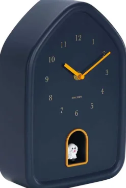 Horloge à poser Modern Doggy (Bleu foncé)