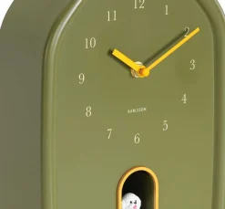 Horloge à poser Modern Doggy (Vert)