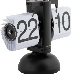 Horloge à poser Small Flip (Noir)