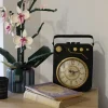 Horloge à poser vintage tourne disque