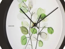 Horloge ronde Botanical 26 cm (Eucalyptus)