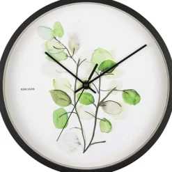 Horloge ronde Botanical 26 cm (Eucalyptus)