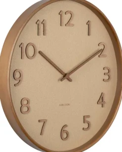 Horloge ronde en bois Pure grain (40 cm)