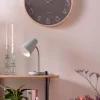 Horloge ronde en MDF Sencillo 40 cm (Gris foncé)